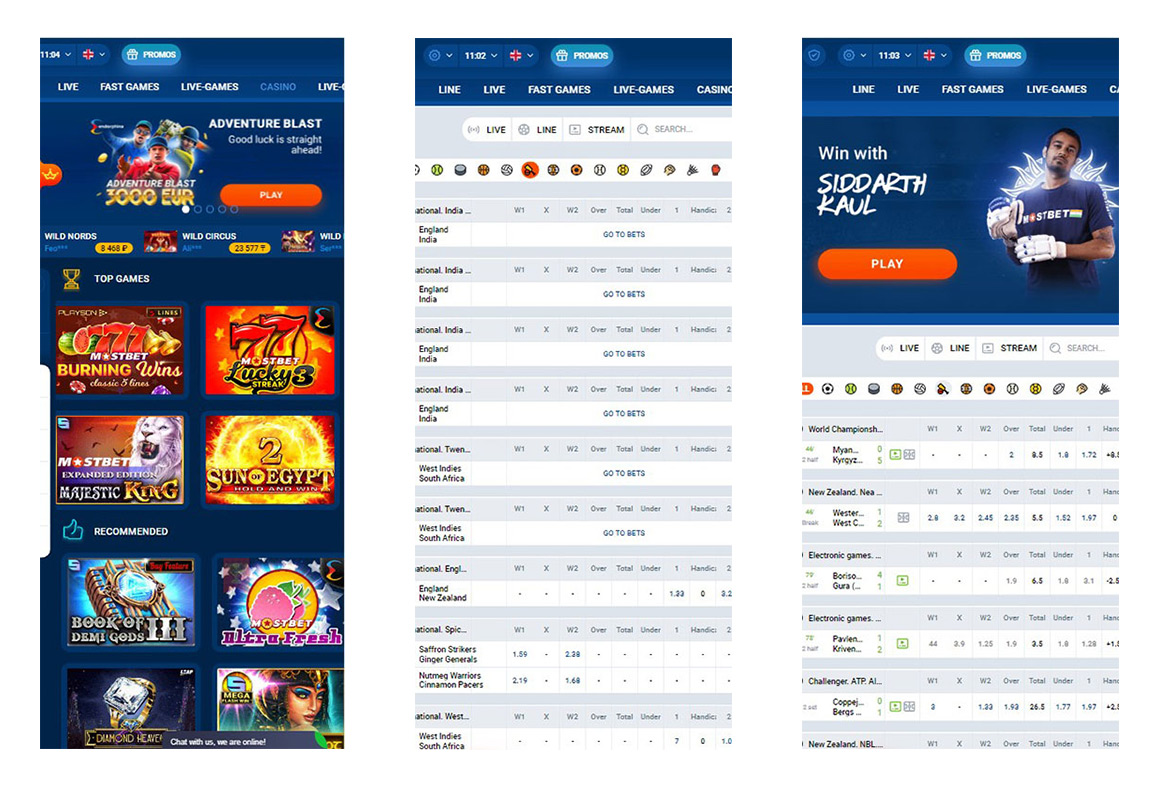 Aplikacja mobilna MostBet Aplikacja mobilna MostBet